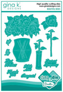 Gina K Designs Stamp & Die Set - Beautiful Roses