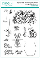 Gina K Designs Stamp & Die Set - Beautiful Roses