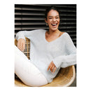 Bellissimo Yarns Free Pattern - Extra-Fine Merino - Garter Stitch Dropped Shoulder Jumper