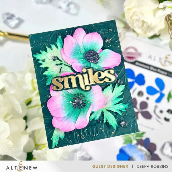 Altenew Blooming Motifs Botanical 3D Embossing Folder*