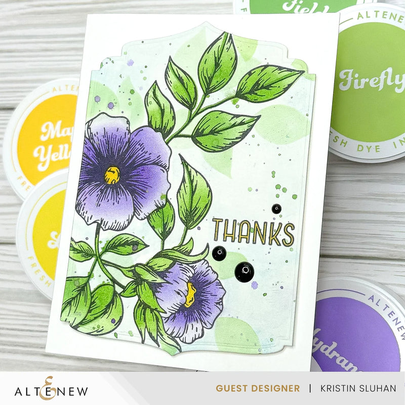 Altenew Blossoming Bouquet Botanical 3D Embossing Folder