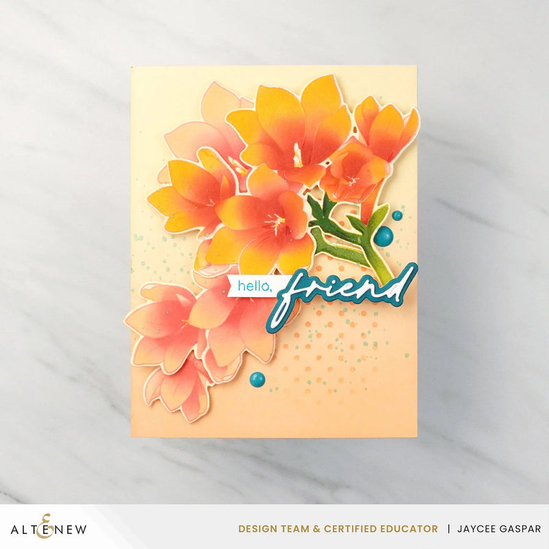 Altenew Build-A-Garden: Blossoming Freesia Die Set*