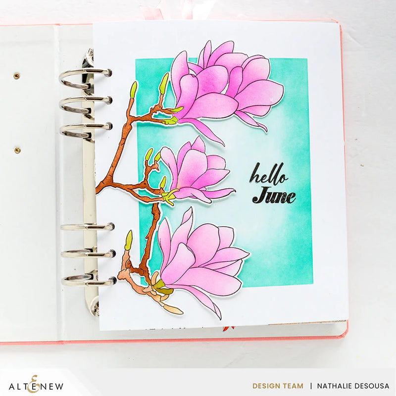 Altenew Build-A-Garden: Blushing Magnolias Stamp Set – CraftOnline