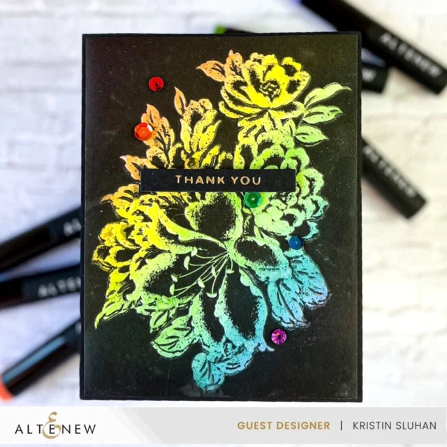 Altenew Bold Bouquet Stamp Set