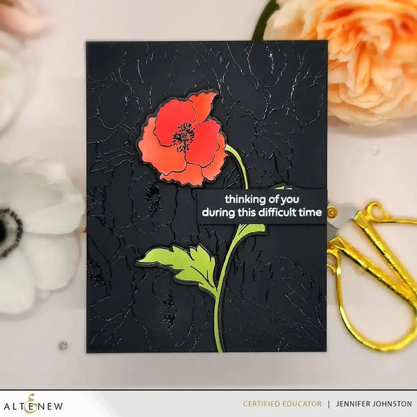 Altenew Bouquet of Poppies Die Set*