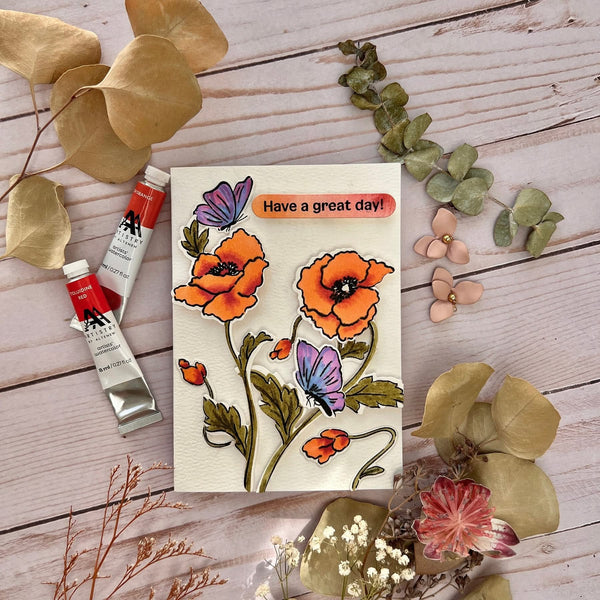 Altenew Bouquet of Poppies Die Set*