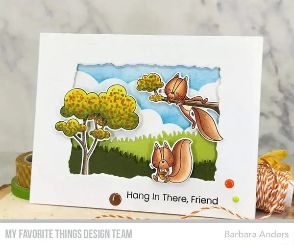 My Favorite Things Clear Stamps 4"x 8" - Bright Eyed and Bushy Tailed*