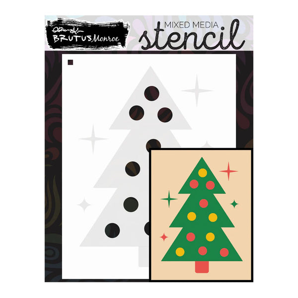 Brutus Monroe A2 Layering Stencil - Vintage Fir