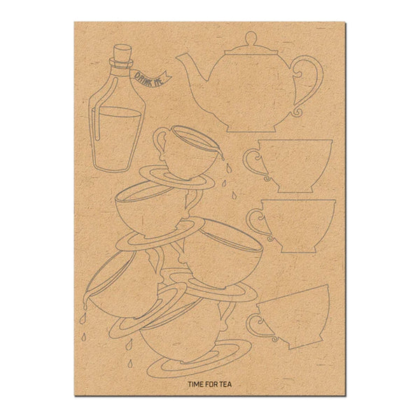 Brutus Monroe Chipboard - Time for Tea