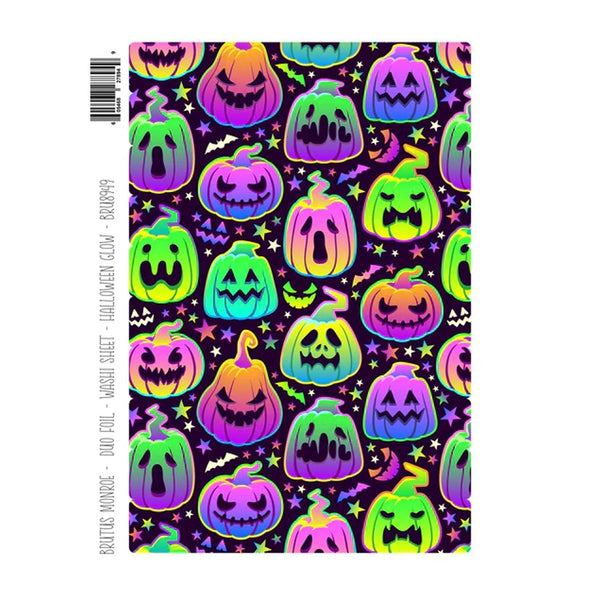 Brutus Monroe DuoFoil Washi Sheets - Halloween Glow