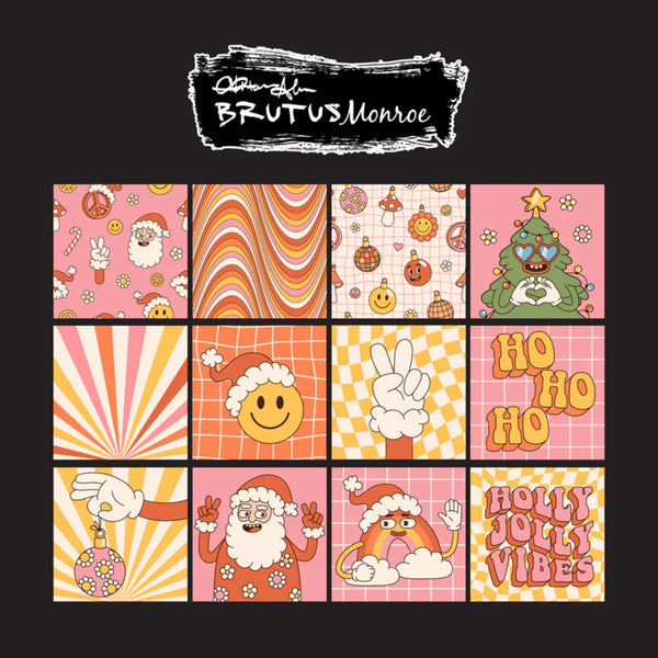 Brutus Monroe Paper Pad 6"√ó6" - Holiday Hustle