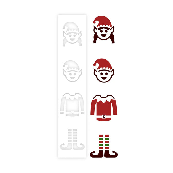 Brutus Monroe Slide Show Stencil - Build an Elf