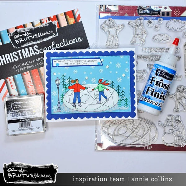 Brutus Monroe Stamp Set 6"x 8" - City Sidewalks