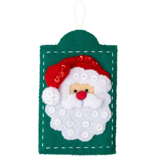 Buciall Felt Gift Tags Applique Kit Set Of 12 - Holiday Gift Tags