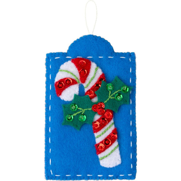 Buciall Felt Gift Tags Applique Kit Set Of 12 - Holiday Gift Tags