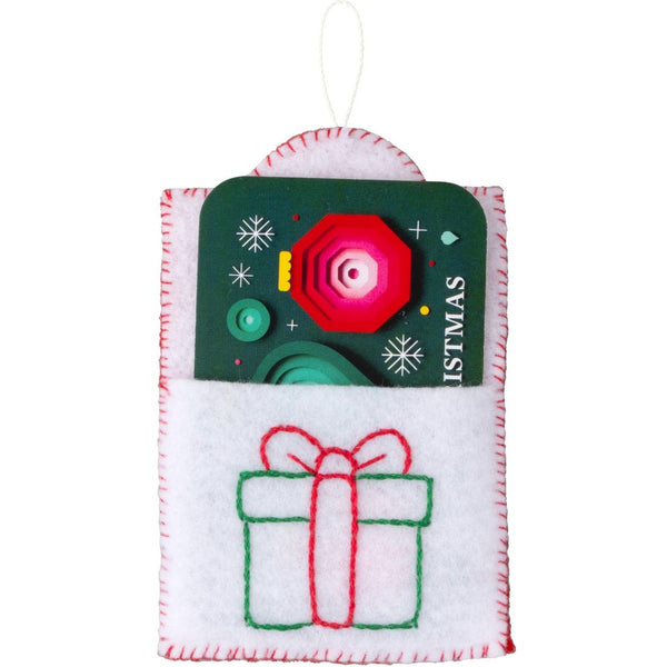 Buciall Felt Gift Tags Applique Kit Set Of 12 - Holiday Gift Tags