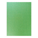 Poppy Crafts A4 Premium Glitter Cardstock 10 Pack - Pear Green