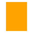 Poppy Crafts A4 Premium Fluorescent Cardstock 10 Pack - Orange