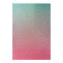 Poppy Crafts Letter Size Premium Ombre Glitter Cardstock 10 Pack - Garden Sparkle