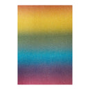Poppy Crafts Letter Size Premium Ombre Glitter Cardstock 10 Pack - Rainbow