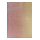 Poppy Crafts A4 Premium Ombre Glitter Cardstock 10 Pack - Tequila Sunrise