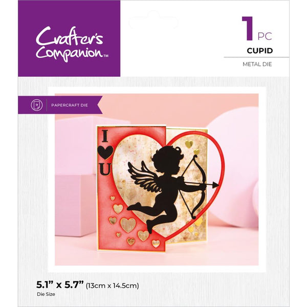 Crafters Companion Metal Die Edgeable - Cupid Cupid