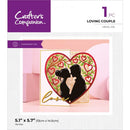 Crafters Companion Metal Die Edgeable - Loving Couple Loving Couple*