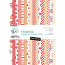 Studio Light Friendz Design Paper Pad 8.26"X5.83" 24/Pkg Nr. 293 Tea Party