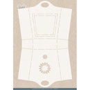 Find It Trading Card Deco Essentials Stencil Blooming Sunflower A4, Blooming Sun