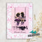 Creative Expressions 3.5"x 5.25" Pre-Cut Rubber Stamp By Andy Skinner - Friends Forever