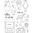Creative Expressions Jane's Doodles Clear Stamp Set 6"x 8" - Apple Pumpkin Spice*