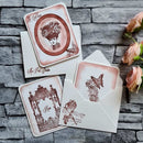 Creative Expressions Taylor Made Journals Clear Stamps 6"x 8" - Chateau Garden*