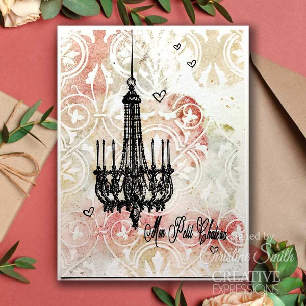 Creative Expressions Taylor Made Journals Clear Stamps 6"x 8" - Chateau Life