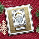 Creative Expressions Clear Stamp Set 6"x 8" By Sue Wilson - Santa