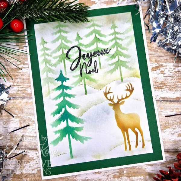 Creative Expressions Taylor Made Journals Clear Stamp 6"x 8" - Believe
