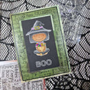 Creative Expressions Jane's Doodles Clear Stamp Set 4"x 6" - Happy Halloween