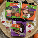 Creative Expressions Jane's Doodles Clear Stamp Set 4"x 6" - Happy Halloween