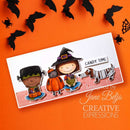 Creative Expressions Jane's Doodles Clear Stamp Set 4"x 6" - Happy Halloween