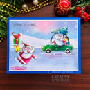 Creative Expressions Jane's Doodles Clear Stamp Set 6"x 8" - St Nick