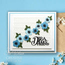 Creative Expressions Craft Die By Sue Wilson - Finishing Touches Collection - Wild Roses