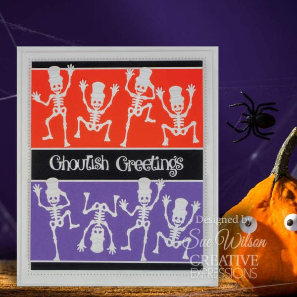 Creative Expressions Craft Dies By Sue Wilson - Skeletons*