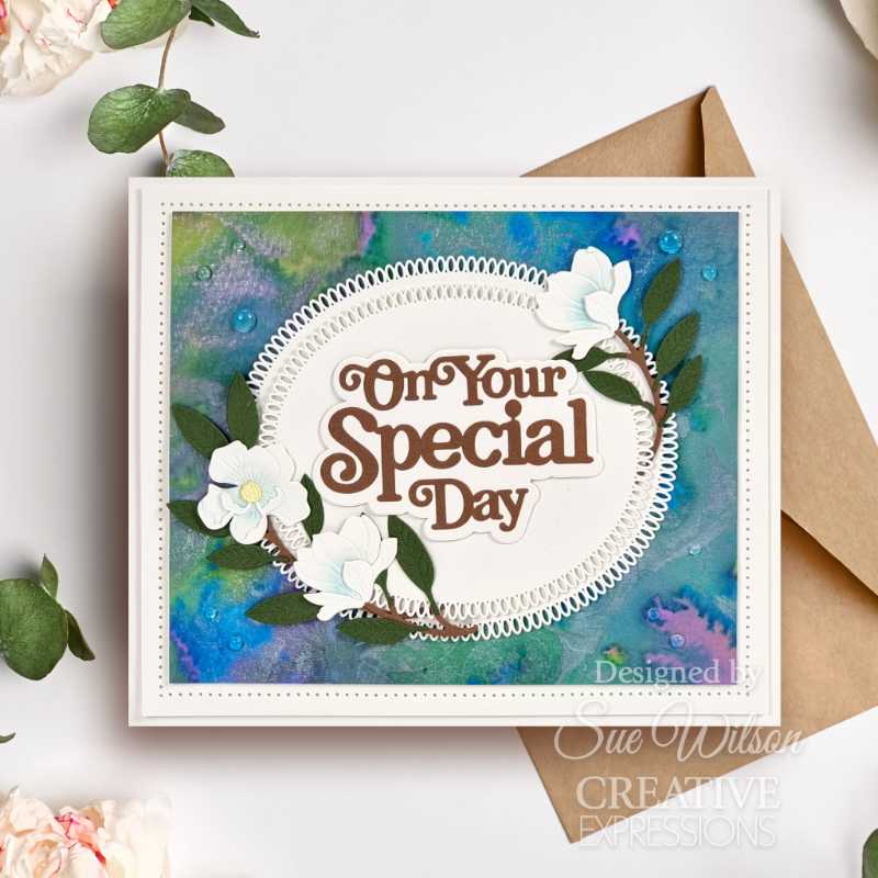 Creative Expressions Craft Dies By Sue Wilson - Layered Flowers Collection - Magnolia*