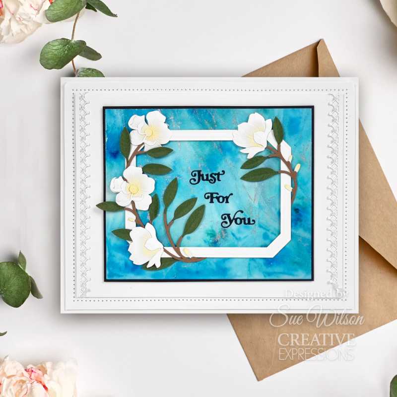 Creative Expressions Craft Dies By Sue Wilson - Layered Flowers Collection - Magnolia*