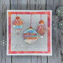 Creative Expressions Craft Dies By Sue Wilson - Festive Collection - Vintage Baubles*