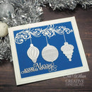 Creative Expressions Craft Dies By Sue Wilson - Festive Collection - Vintage Baubles*