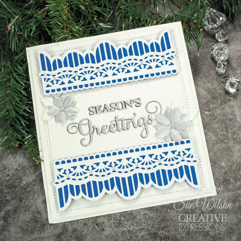 Creative Expressions Craft Dies By Sue Wilson - Festive Collection - Ornate Adornment*