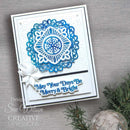 Creative Expressions Craft Dies By Sue Wilson - Festive Collection - Pinwheel Snowflake