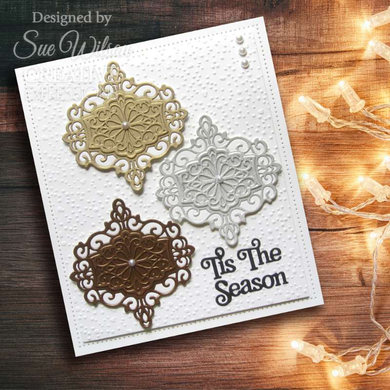 Creative Expressions Craft Dies By Sue Wilson - Festive Collection - Snowflake Sparkle