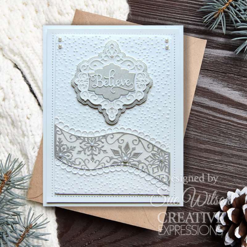 Creative Expressions Craft Dies By Sue Wilson - Festive Collection - Snowflake Sparkle