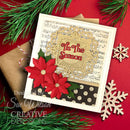 Creative Expressions Craft Dies By Sue Wilson - Festive Collection - Holly Ribbon Wave